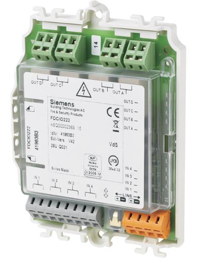 FDCIO222 4 In/ 4 Output Module, built-in isolator