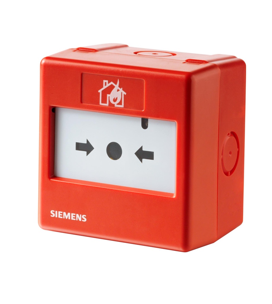 FDM231-RP Manual Call Point c/w back box, IP44, built-in isolator