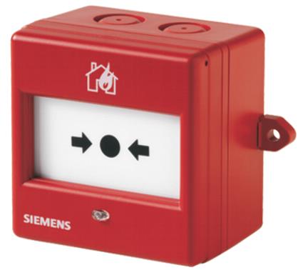 [FDM226-RG] FDM226-RG Manual call point with glass plate incl. housing base, built-in isolator